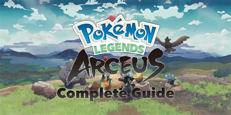 pokemon legends walkthrough|pokemon legends arceus walkthrough serebii.